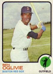 1973 Topps Baseball Cards      388     Ben Oglivie
